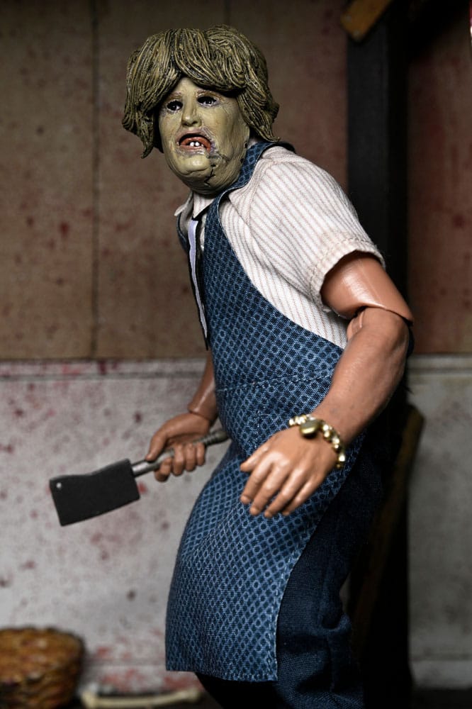 [PREORDINE] Action Figure Texas Chainsaw Massacre Leatherface con Maschera Vecchia Signora 20 cm - NECA - Action figures