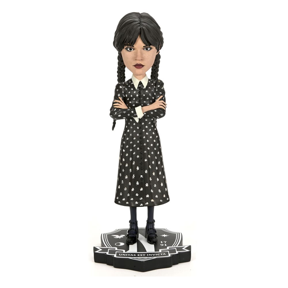 Wednesday Addams Head Knocker Bobble-Head NECA 21 cm - NECA - Bobble heads