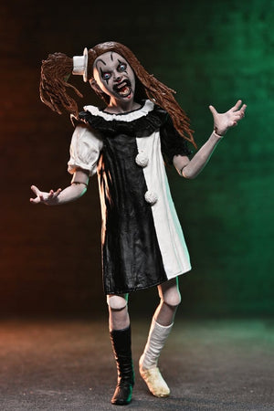 [PREORDINE] Terrifier 2 Action Figures 2-Pack: Art the Clown & Little Pale Girl 18 cm - NECA - Action figures