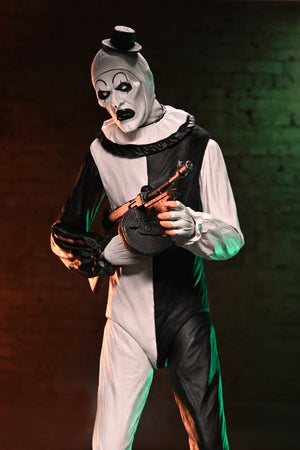 [PREORDINE] Terrifier 2 Action Figures 2-Pack: Art the Clown & Little Pale Girl 18 cm - NECA - Action figures