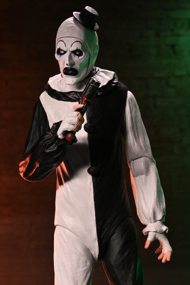 [PREORDINE] Terrifier 2 Action Figures 2-Pack: Art the Clown & Little Pale Girl 18 cm - NECA - Action figures