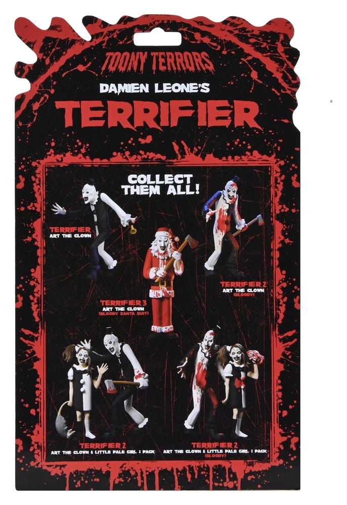 [PREORDINE] Terrifier 3 Action Figure Art the Clown in Abito da Babbo Natale (Bloody Version) 15 cm - NECA - Action figures