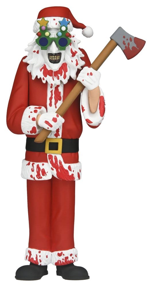 [PREORDINE] Terrifier 3 Action Figure Art the Clown in Abito da Babbo Natale (Bloody Version) 15 cm - NECA - Action figures