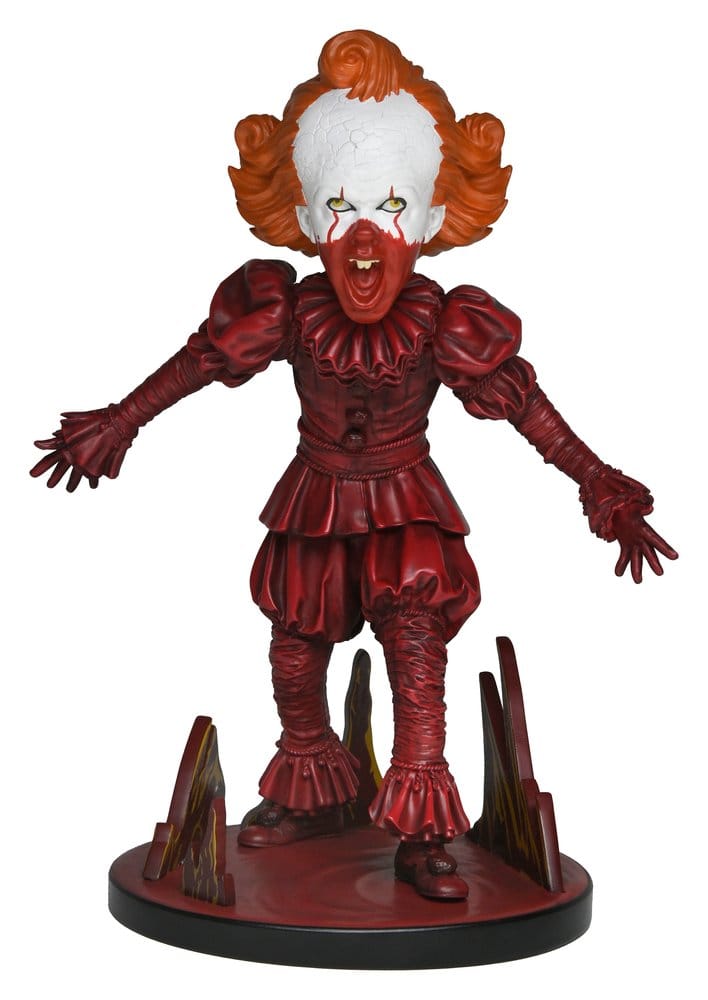 [PREORDINE] IT: Welcome To Derry - Head Knocker Pennywise Sanguinario 19 cm - NECA - Action figures