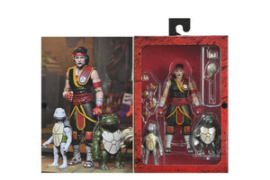 [PREORDINE] Teenage Mutant Ninja Turtles: The Last Ronin - Action Figure Ultimate Casey Marie con Baby Odyn & Uno 17 cm - NECA - Action figures