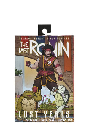 [PREORDINE] Teenage Mutant Ninja Turtles: The Last Ronin - Action Figure Ultimate Casey Marie con Baby Odyn & Uno 17 cm - NECA - Action figures