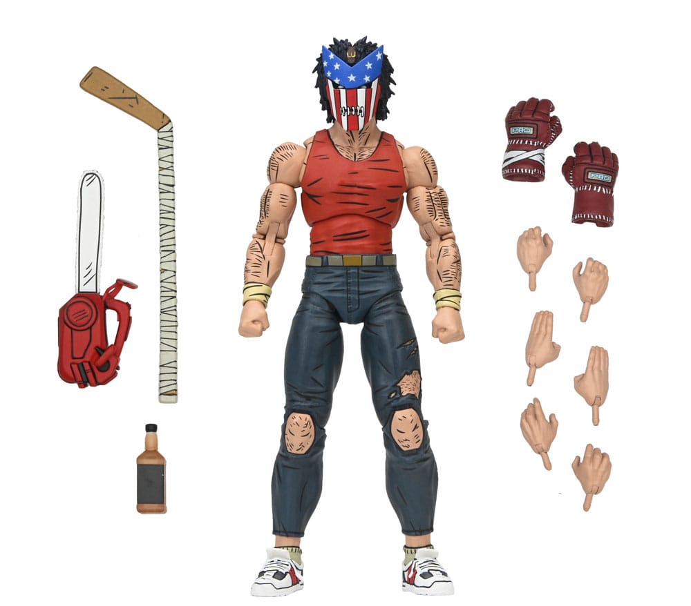 [PREORDINE] Teenage Mutant Ninja Turtles (Mirage Comics) Action Figure Ultimate Casey Jones 18 cm - NECA - Action figures