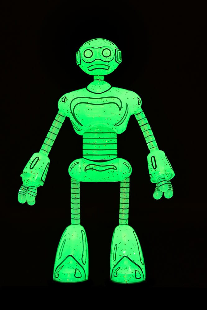 Teenage Mutant Ninja Turtles (Mirage Comics) Action Figure Fugitoid GID 18 cm - NECA - Action figures