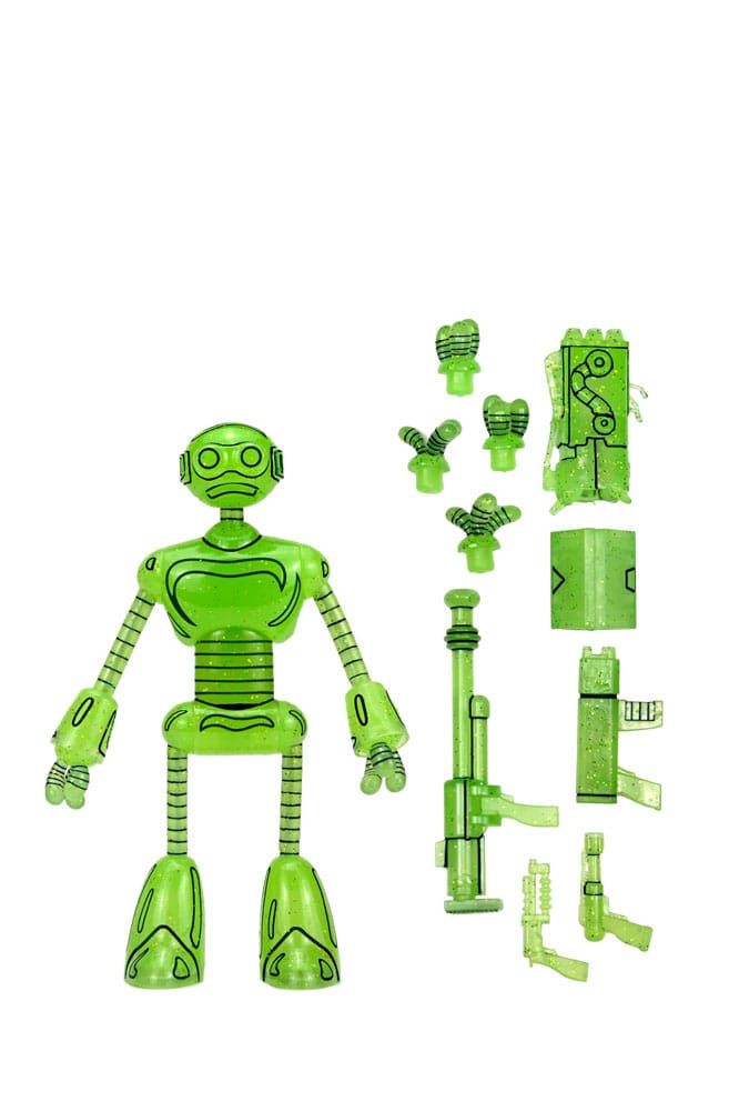 Teenage Mutant Ninja Turtles (Mirage Comics) Action Figure Fugitoid GID 18 cm - NECA - Action figures
