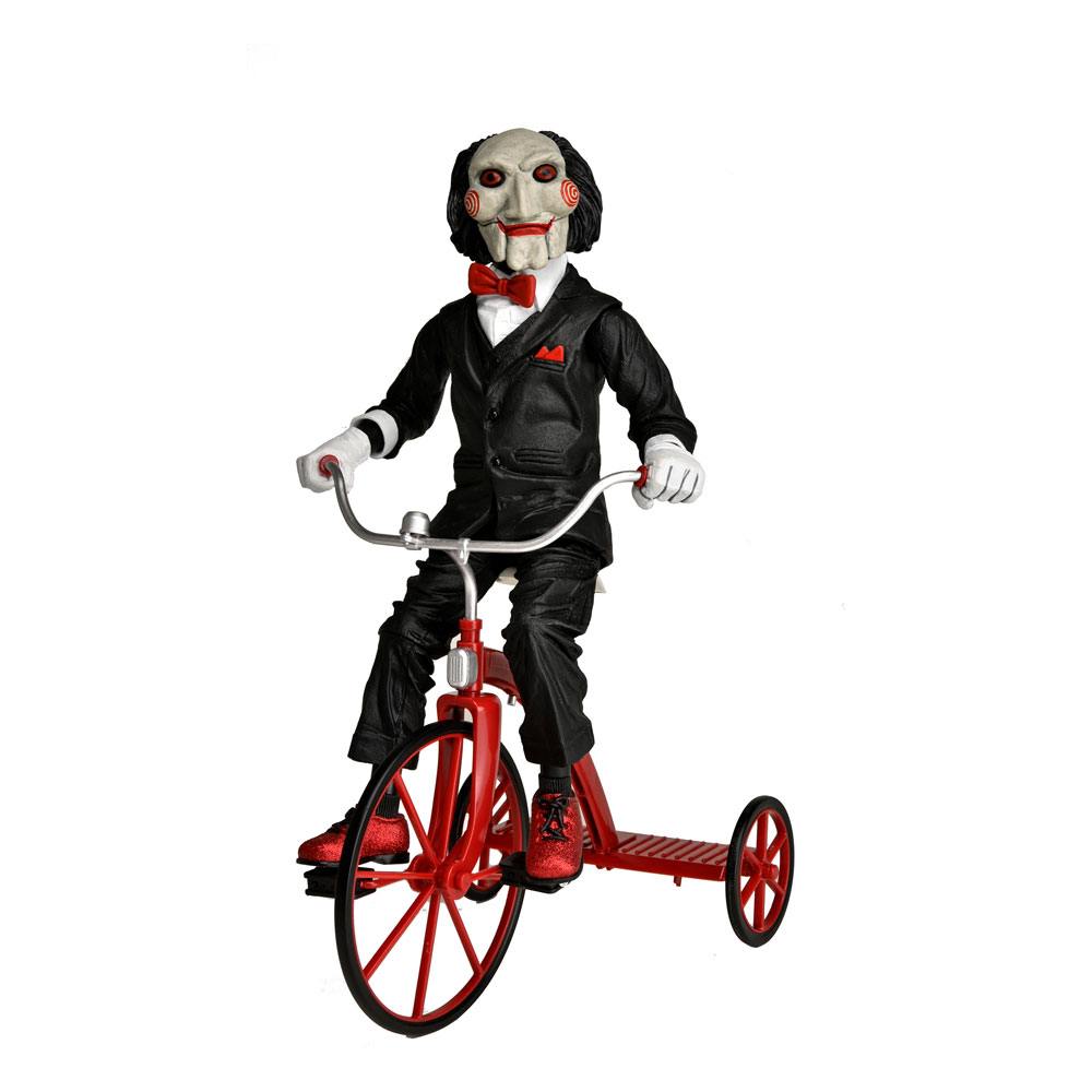 [PREORDINE] Action Figure Saw Billy con Triciclo 30 cm - NECA - Action figures: 30 cm