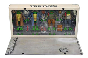 Tartarughe Ninja: Action Figure Gangster Turtles 18 cm - Set 4 pezzi - NECA - Action figures