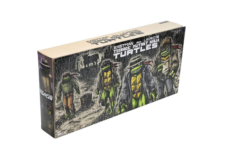 Tartarughe Ninja: Action Figure Gangster Turtles 18 cm - Set 4 pezzi - NECA - Action figures