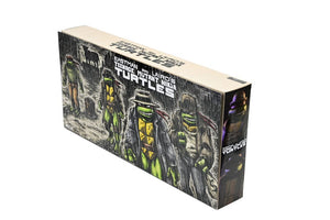 Tartarughe Ninja: Action Figure Gangster Turtles 18 cm - Set 4 pezzi - NECA - Action figures