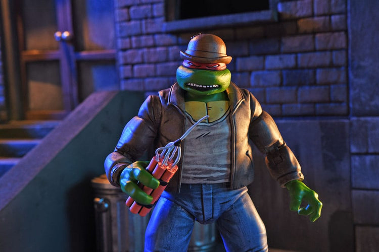 Tartarughe Ninja: Action Figure Gangster Turtles 18 cm - Set 4 pezzi - NECA - Action figures