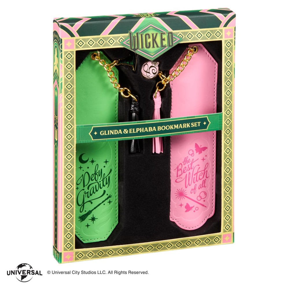 [PREORDER] Wicked Bookmarks 2-Pack Glinda & Elphaba