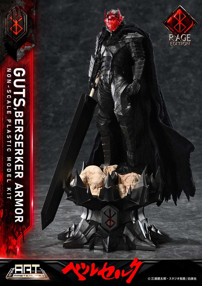 [PREORDINE] Model Kit Berserk Guts Berserker Armor Rage 30 cm - Prime 1 Studio - Statue