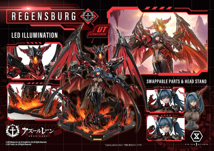 [PREORDINE] Statua Azur Lane Concept Masterline 1/6 Regensburg Ultimate Bonus Ver. 66 cm - Prime 1 Studio - Statue