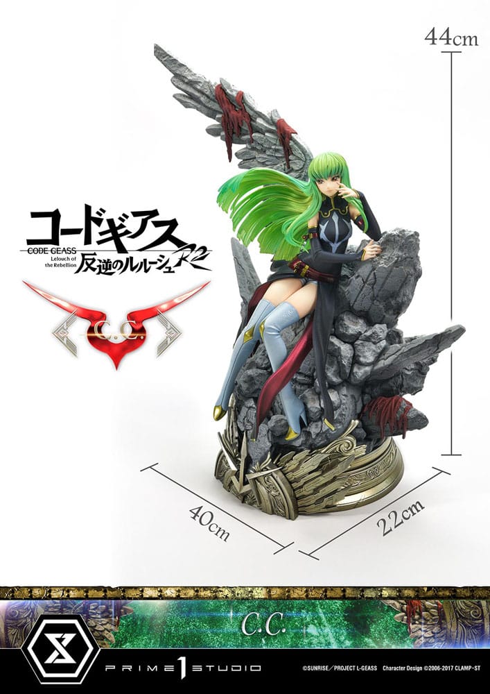[PREORDINE] Code Geass: Lelouch of the Rebellion - Statua C.C. Concept Masterline 1/6 - 44 cm - Prime 1 Studio - Statue