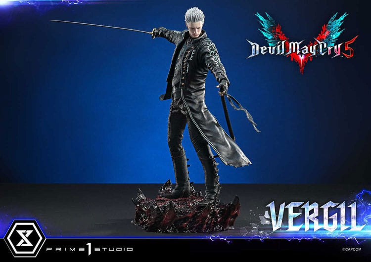 [PREORDINE] Statua Devil May Cry V Concept Masterline Vergil Bonus Ver. 39 cm - Prime 1 Studio - Statue
