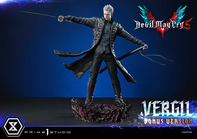 [PREORDINE] Statua Devil May Cry V Concept Masterline Vergil Bonus Ver. 39 cm - Prime 1 Studio - Statue