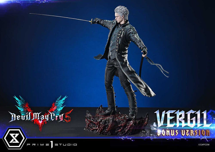 [PREORDINE] Statua Devil May Cry V Concept Masterline Vergil Bonus Ver. 39 cm - Prime 1 Studio - Statue