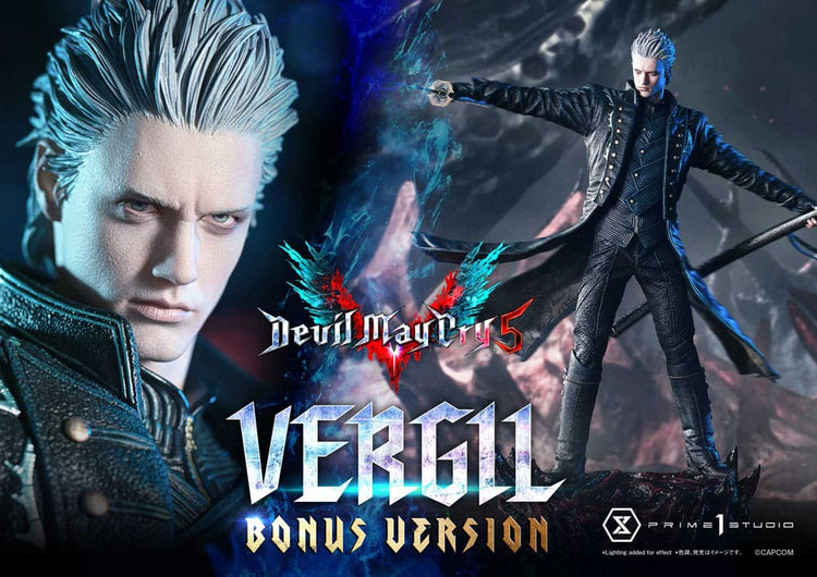[PREORDINE] Statua Devil May Cry V Concept Masterline Vergil Bonus Ver. 39 cm - Prime 1 Studio - Statue