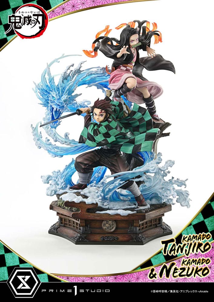 [PREORDINE] Demon Slayer: Kimetsu no Yaiba Statua 1/6 Nezuko & Tanjiro 56 cm - Prime 1 Studio - Statue