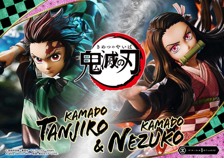 [PREORDINE] Demon Slayer: Kimetsu no Yaiba Statua 1/6 Nezuko & Tanjiro 56 cm - Prime 1 Studio - Statue