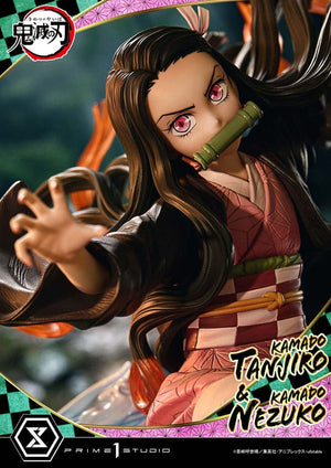 [PREORDINE] Demon Slayer: Kimetsu no Yaiba Statua 1/6 Nezuko & Tanjiro 56 cm - Prime 1 Studio - Statue