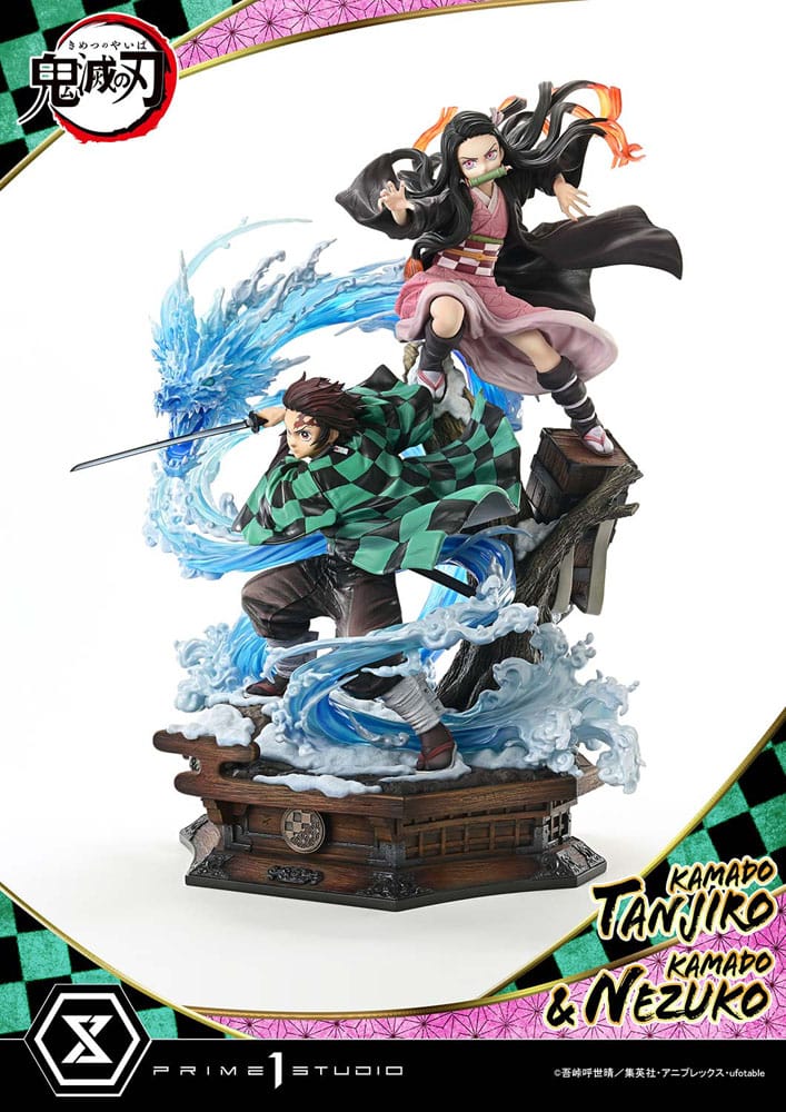 [PREORDINE] Demon Slayer: Kimetsu no Yaiba Statua 1/6 Nezuko & Tanjiro 56 cm - Prime 1 Studio - Statue