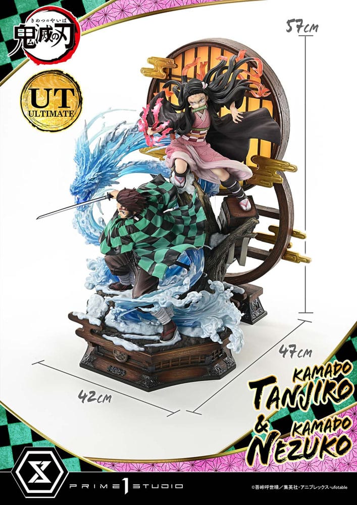 [PREORDINE] Demon Slayer: Statua 1/6 Nezuko & Tanjiro Ultimate Ver. 56 cm - Prime 1 Studio - Statue