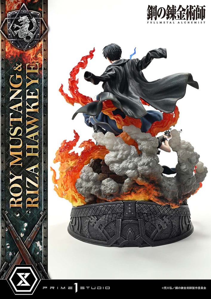 [PREORDINE] Fullmetal Alchemist Statue 1/6 Roy Mustang & Riza Hawkeye 50 cm - Prime 1 Studio - Statue
