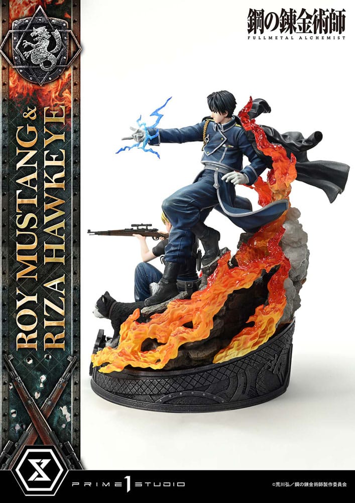 [PREORDINE] Fullmetal Alchemist Statue 1/6 Roy Mustang & Riza Hawkeye 50 cm - Prime 1 Studio - Statue