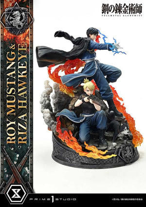 [PREORDINE] Fullmetal Alchemist Statue 1/6 Roy Mustang & Riza Hawkeye 50 cm - Prime 1 Studio - Statue