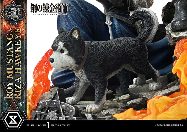 [PREORDINE] Fullmetal Alchemist Statue 1/6 Roy Mustang & Riza Hawkeye 50 cm - Prime 1 Studio - Statue