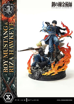 [PREORDINE] Fullmetal Alchemist Statue 1/6 Roy Mustang & Riza Hawkeye 50 cm - Prime 1 Studio - Statue
