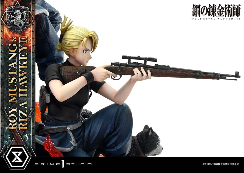 [PREORDINE] Fullmetal Alchemist Statue 1/6 Roy Mustang & Riza Hawkeye 50 cm - Prime 1 Studio - Statue
