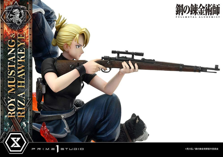 [PREORDINE] Fullmetal Alchemist Statue 1/6 Roy Mustang & Riza Hawkeye 50 cm - Prime 1 Studio - Statue