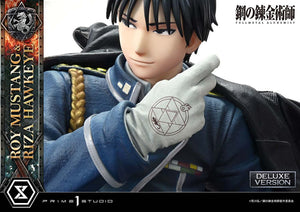 [PREORDINE] Fullmetal Alchemist Statue 1/6 Roy Mustang & Riza Hawkeye Deluxe Bonus Version 50 cm - Prime 1 Studio - Statue