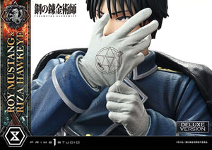[PREORDINE] Fullmetal Alchemist Statue 1/6 Roy Mustang & Riza Hawkeye Deluxe Bonus Version 50 cm - Prime 1 Studio - Statue