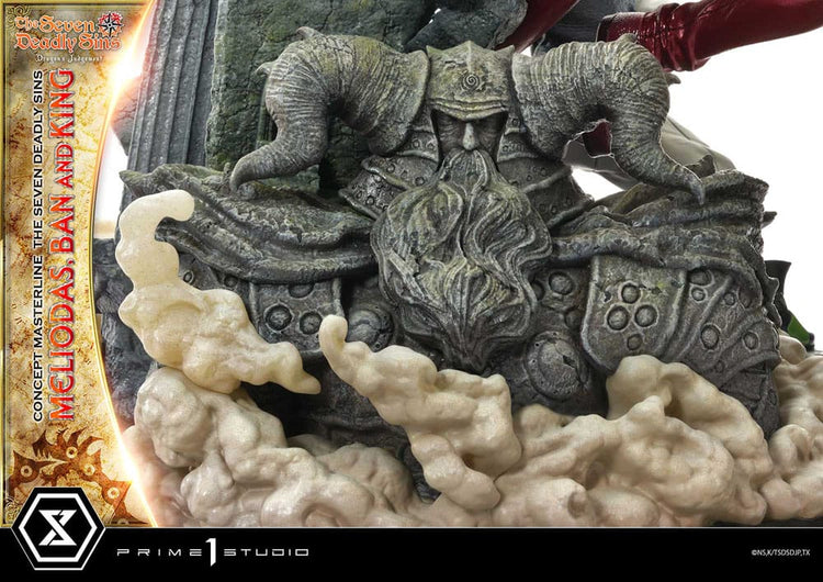[PREORDINE] Statua Seven Deadly Sins - Concept Masterline: Meliodas, Ban e King 55 cm - Prime 1 Studio - Statue