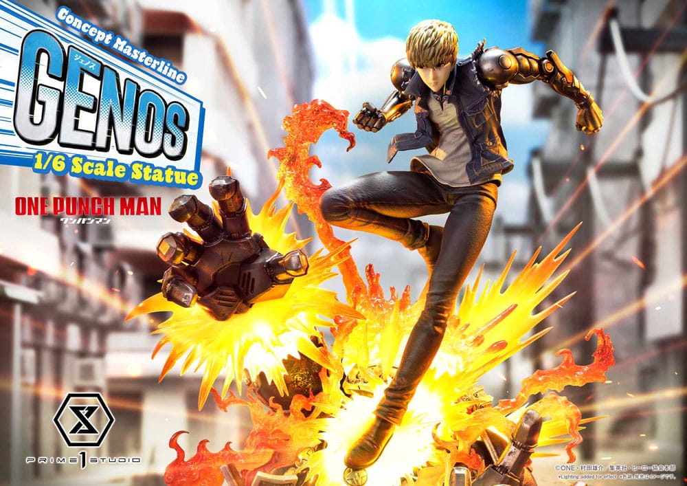 [PREORDINE] Statua One Punch Man Concept Masterline Genos 33 cm - Prime 1 Studio - Statue