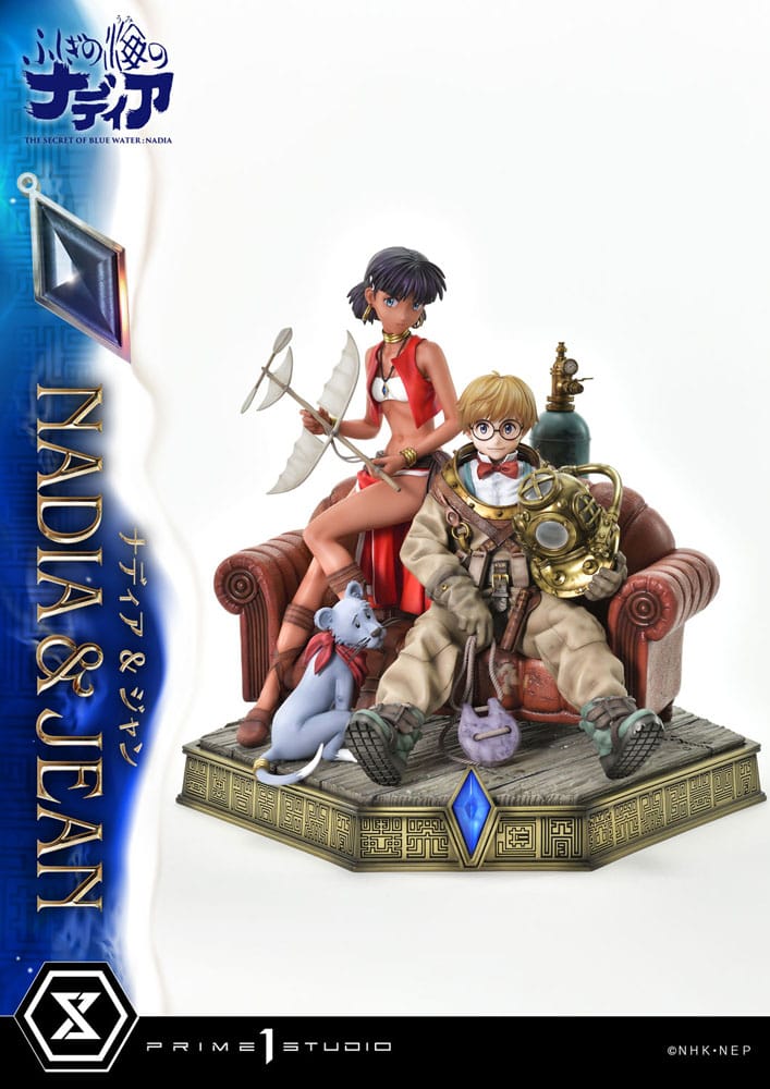 [PREORDINE] Nadia: Il Mistero delle Acque Blu - Statua Concept Masterline 1/6 - Nadia & Jean 35 cm - Prime 1 Studio - Statue