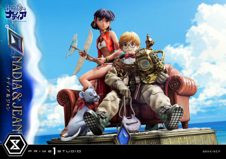 [PREORDINE] Nadia: Il Mistero delle Acque Blu - Statua Concept Masterline 1/6 - Nadia & Jean 35 cm - Prime 1 Studio - Statue