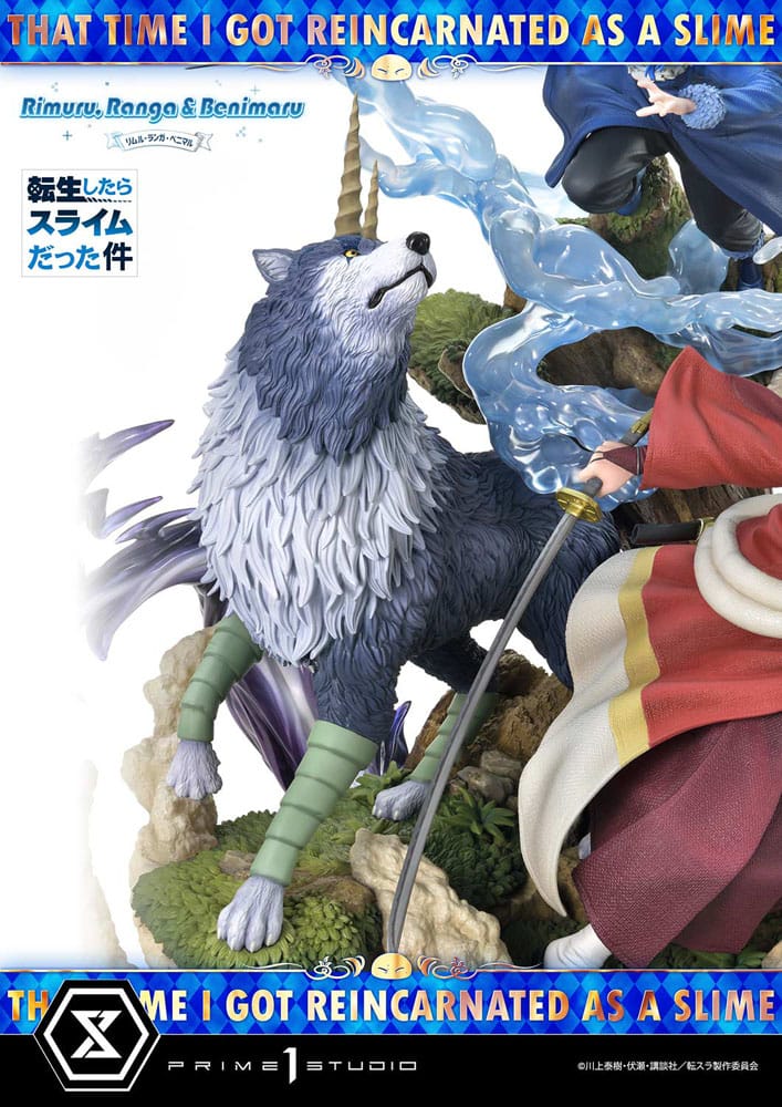 [PREORDINE] That Time I Got Reincarnated as a Slime Statua 1/6 Rimuru, Ranga & Benimaru Deluxe Bonus Version 59 cm - Prime 1 Studio - Statue