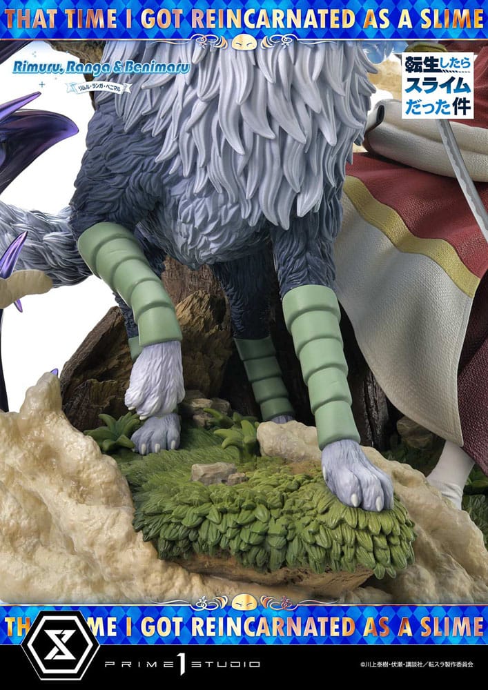 [PREORDINE] That Time I Got Reincarnated as a Slime Statua 1/6 Rimuru, Ranga & Benimaru Deluxe Bonus Version 59 cm - Prime 1 Studio - Statue