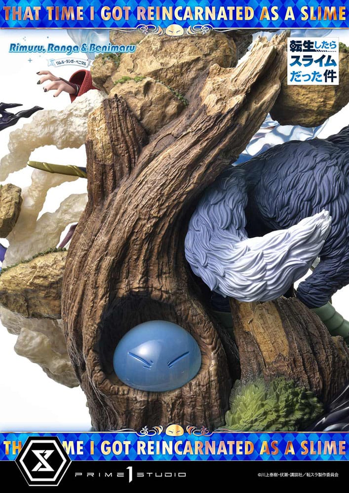 [PREORDINE] That Time I Got Reincarnated as a Slime Statua 1/6 Rimuru, Ranga & Benimaru Deluxe Bonus Version 59 cm - Prime 1 Studio - Statue