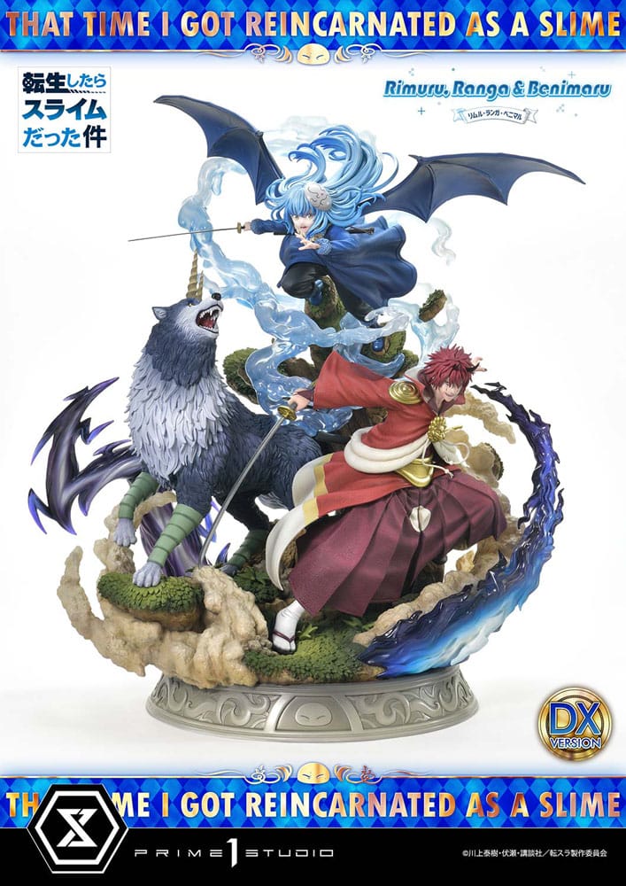 [PREORDINE] That Time I Got Reincarnated as a Slime Statua 1/6 Rimuru, Ranga & Benimaru Deluxe Bonus Version 59 cm - Prime 1 Studio - Statue