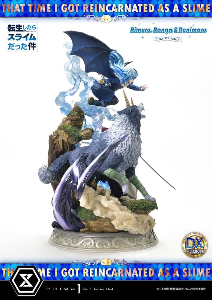 [PREORDINE] That Time I Got Reincarnated as a Slime Statua 1/6 Rimuru, Ranga & Benimaru Deluxe Bonus Version 59 cm - Prime 1 Studio - Statue