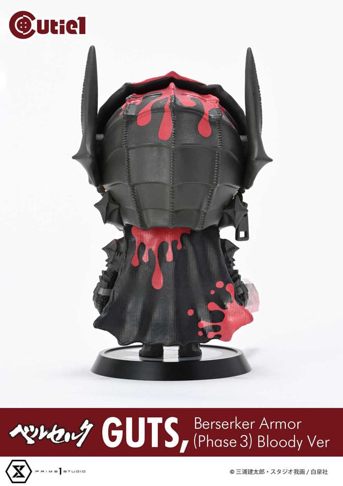 Statua Berserk: Guts Berserker Armor (Phase 3) Bloody Ver. Cutie1 - 12 cm - Prime 1 Studio - Statue